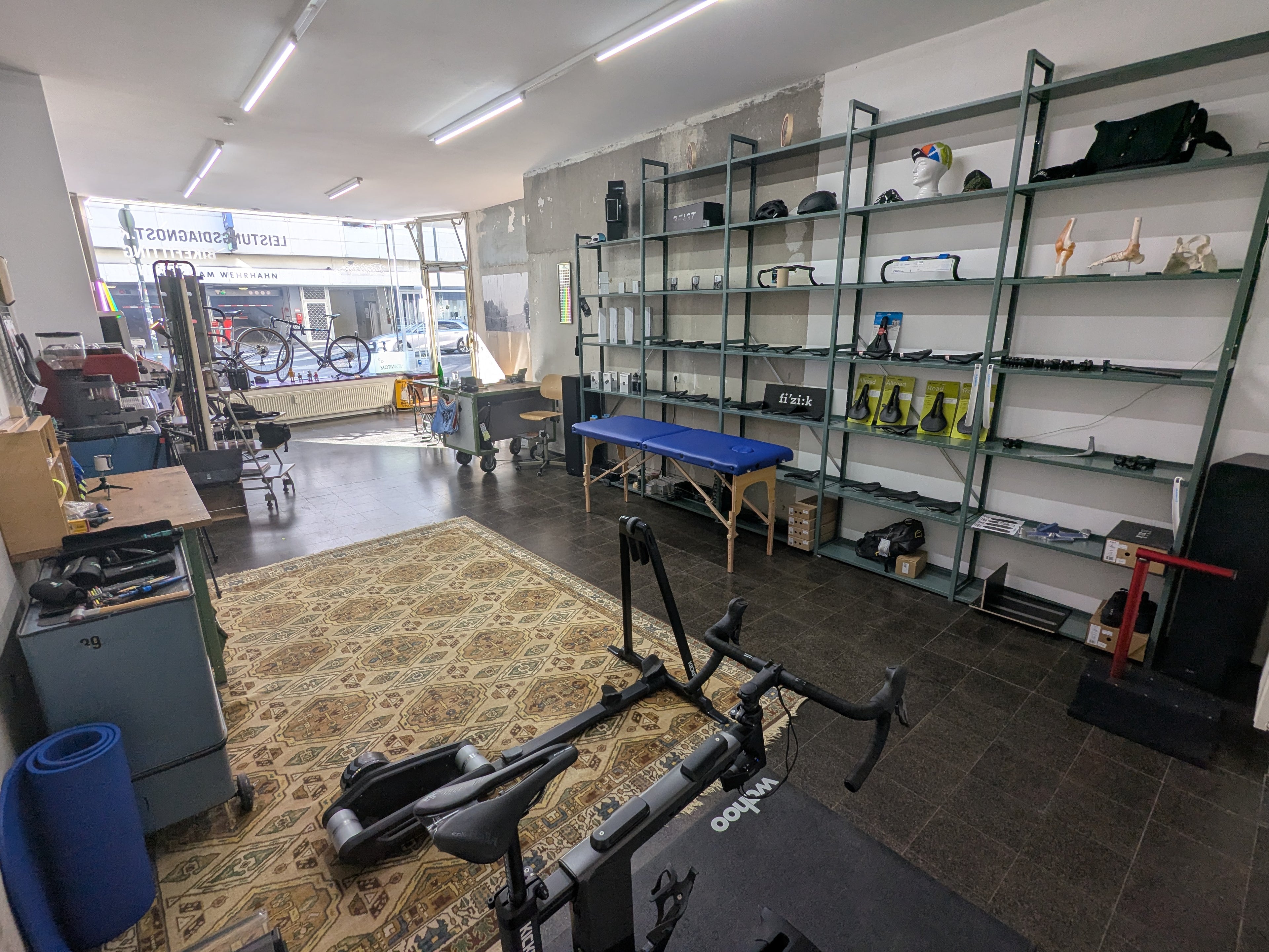 Motivaktiv Bikefitting Leistungsdiagnostik Training Düsseldorf Oststraße 20 Laden