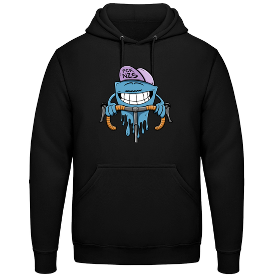 Hoodie FCK NZS mit Bunt-Print